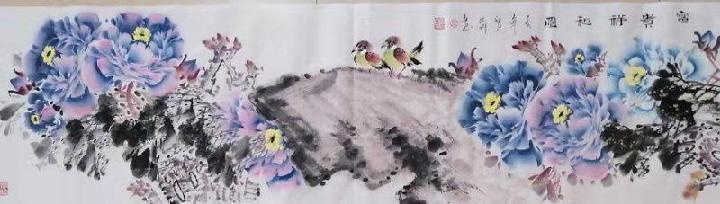 汉俳六首:牡丹 作者:新华人（图2）