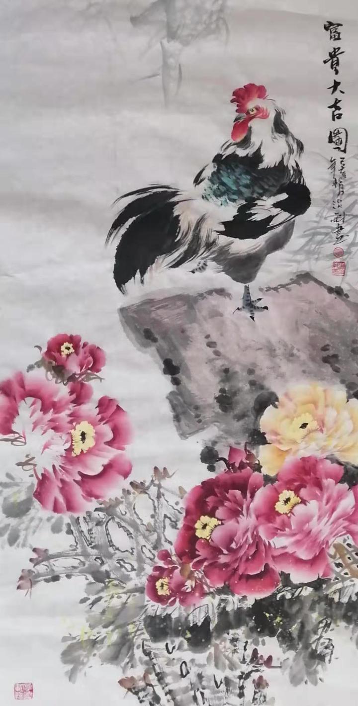 汉俳六首:牡丹 作者:新华人（图3）