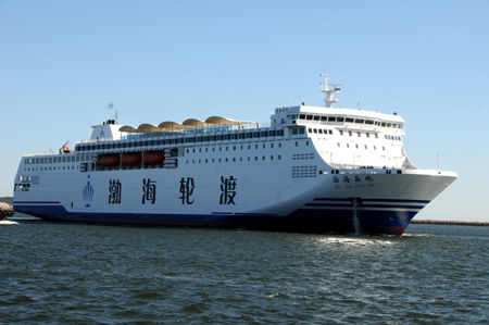 船过勃海