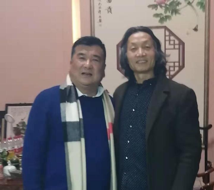 为庆祝“建国七十周年”史治科巨幅丈八牡丹《春风万里图》在北京博物馆展出，恭喜荣获一等奖！共赋诗庆贺！（图23）