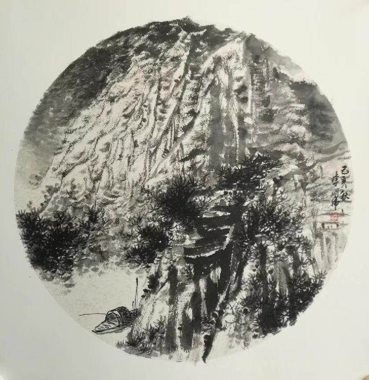 画家李明伟（止远）书画欣赏-京津沪头条 附诗一首《恋山堂》文/王石白雨（图24）