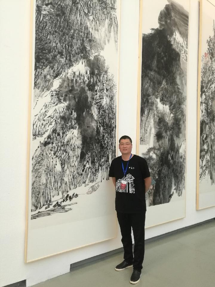 画家李明伟（止远）书画欣赏-京津沪头条 附诗一首《恋山堂》文/王石白雨（图5）
