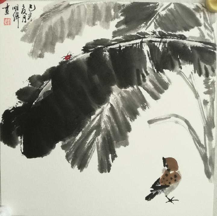画家李明伟（止远）书画欣赏-京津沪头条 附诗一首《恋山堂》文/王石白雨（图6）