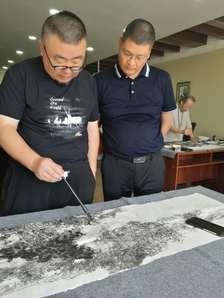 画家李明伟（止远）书画欣赏-京津沪头条 附诗一首《恋山堂》文/王石白雨（图20）