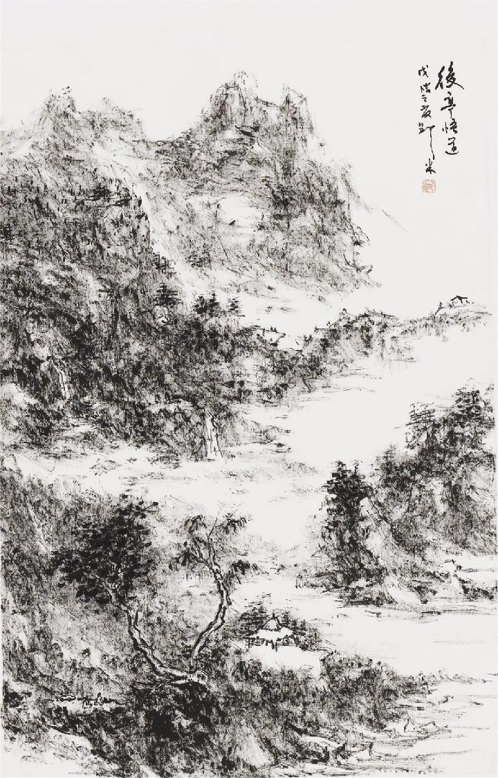 画家邹米作品欣赏-京津沪头条 附诗五首（图8）