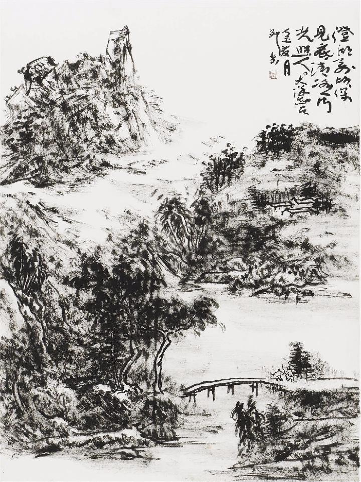 画家邹米作品欣赏-京津沪头条 附诗五首（图9）