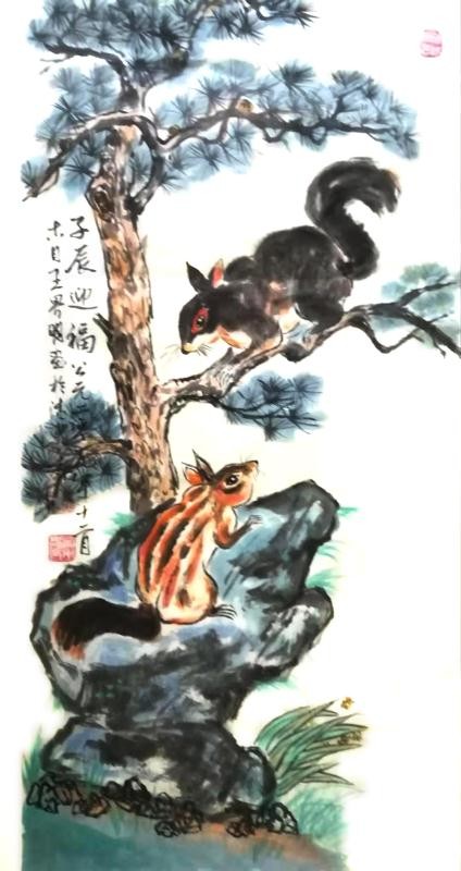 都市头条书画专栏:王界明诗联书画欣赏-京津沪头条 作者:王界明（图15）