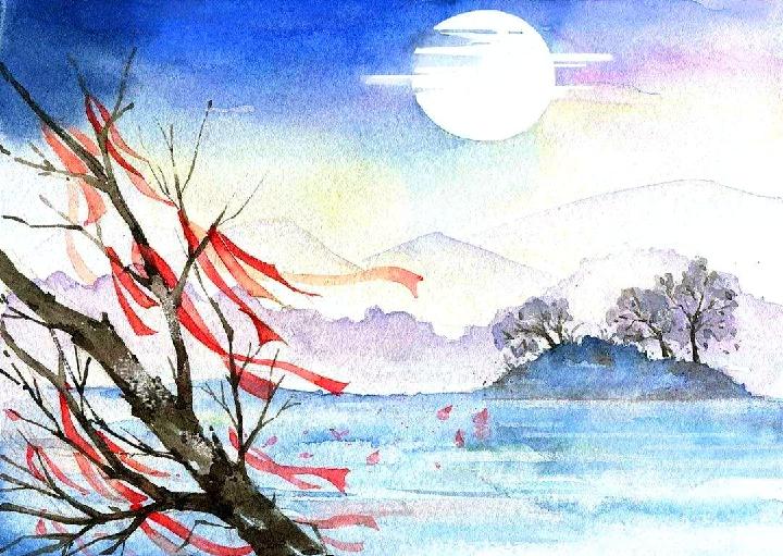 晓君一生何求：先锋推荐《春归辞》短诗第十四期（总第448期）的作品（图2）