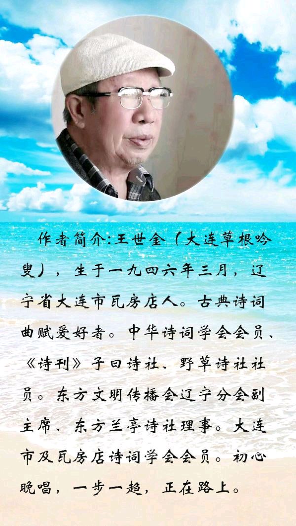 中华诗艺社黑龙江分社推介/王世金:【沁园春】·感怀(外一首)（图6）