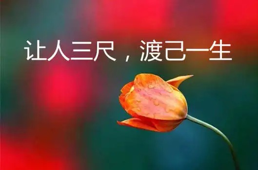 【新诗大观】让人三尺 渡己一生||诵/文嘉