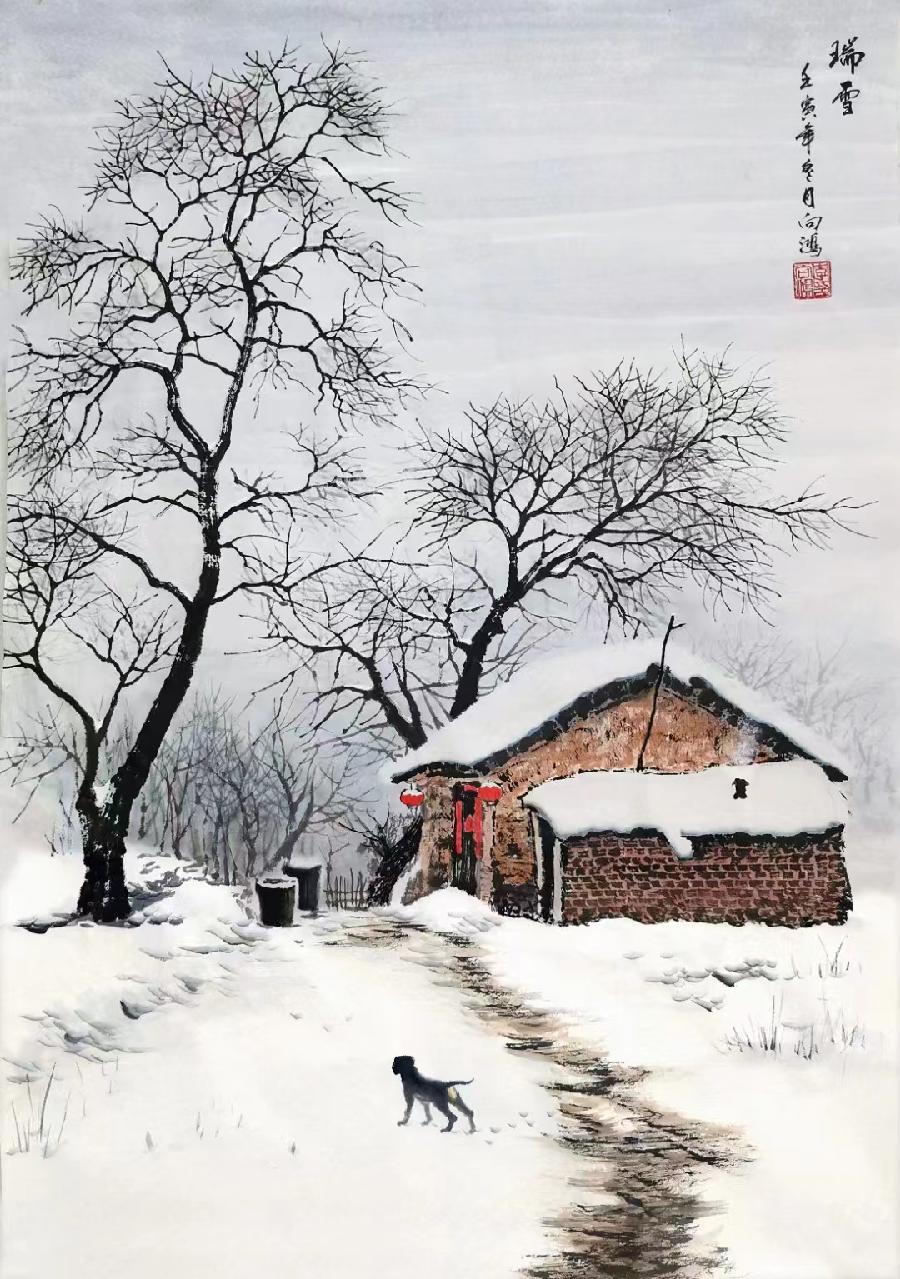 一 场 大 雪 （组诗） 湖北 蓝天风（图10）