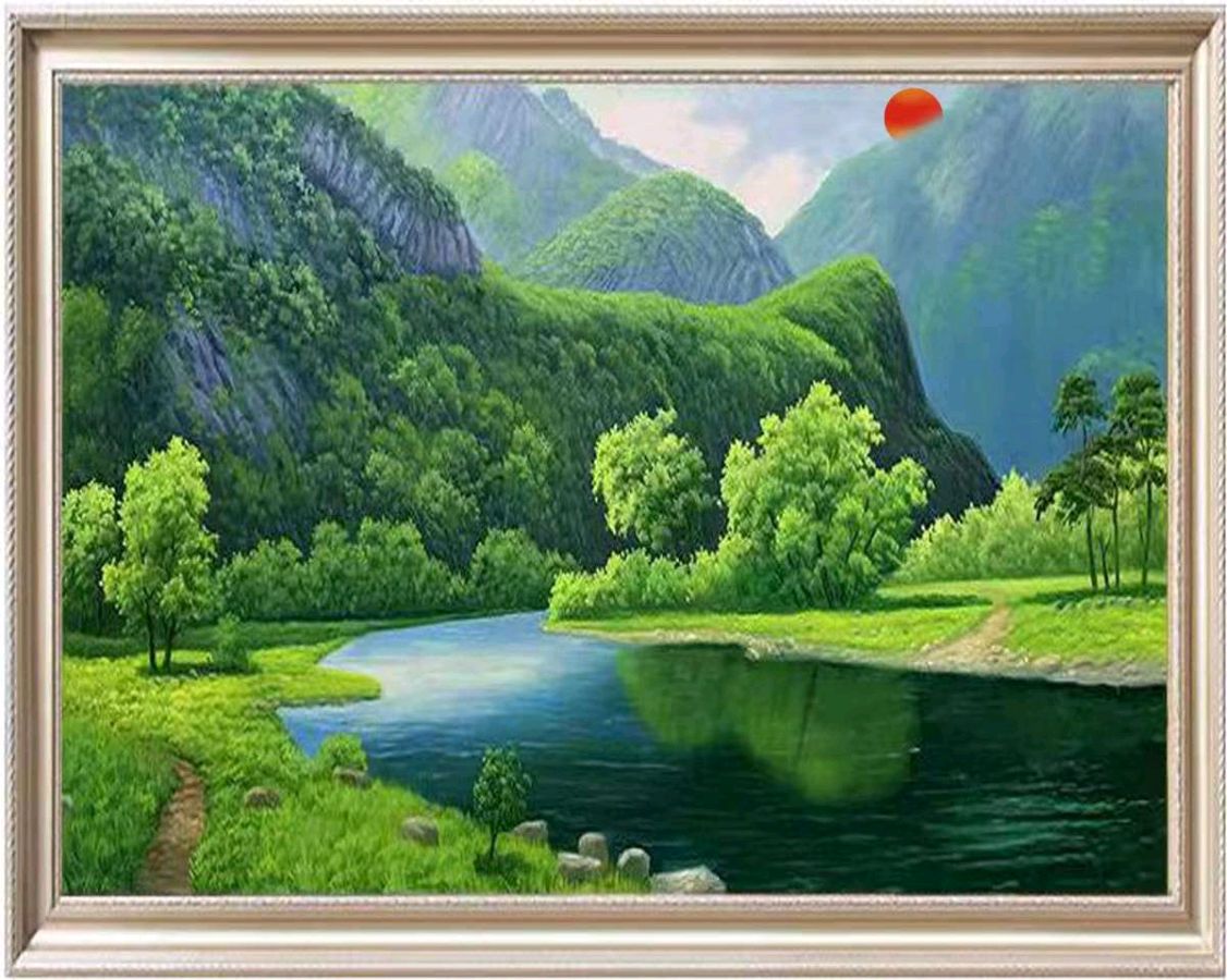 几番曲水飞孤蝶，一度幽丛觅晚花。（图2）