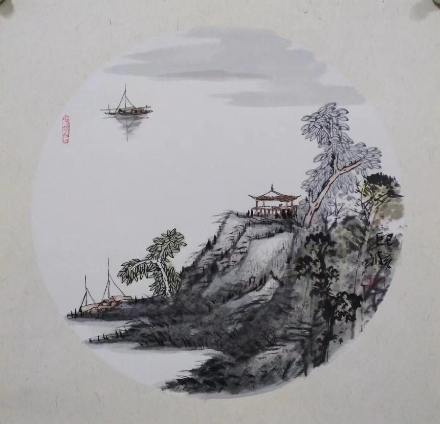 【雅诗总会】墨随心走写出大美艺术田园——著名画家刘巨波作品欣赏（图11）