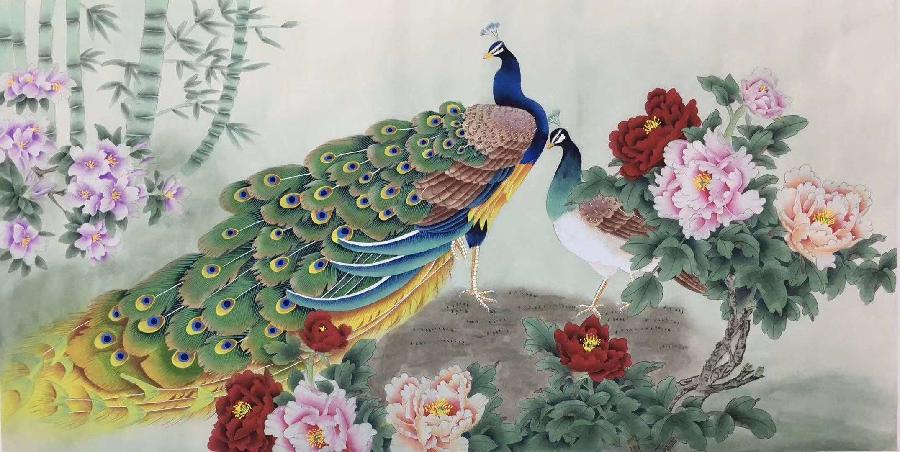 【都市头条向幸福出发编辑部】第647期 当代画坛新秀金月(图7)