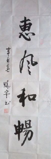 诗人蓝晓宇书法作品欣赏(1)（图5）