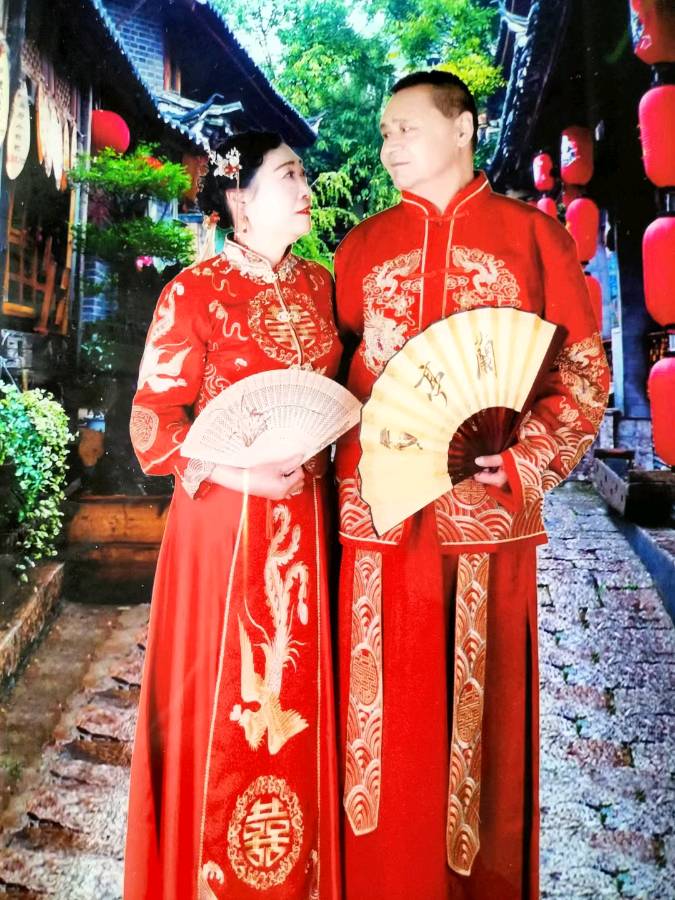 宁夏诗人于金奎:七律·收到暮岁婚纱照（上平十一真）(外四首)（图5）