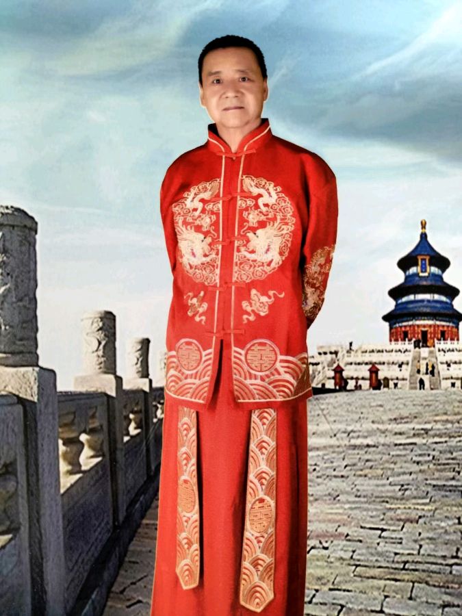 宁夏诗人于金奎:七律·收到暮岁婚纱照（上平十一真）(外四首)（图11）