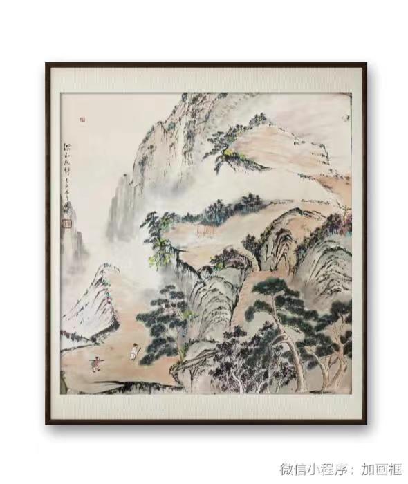 【雅诗总会】墨随心走书香流金——著名画家金振明作品欣赏（图2）