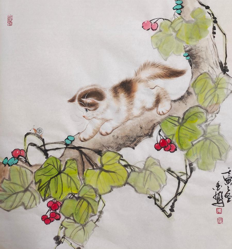 【雅诗总会】内涵的心海涌动出诗的致美与灵动——画家新锐张金凤作品欣赏（图7）