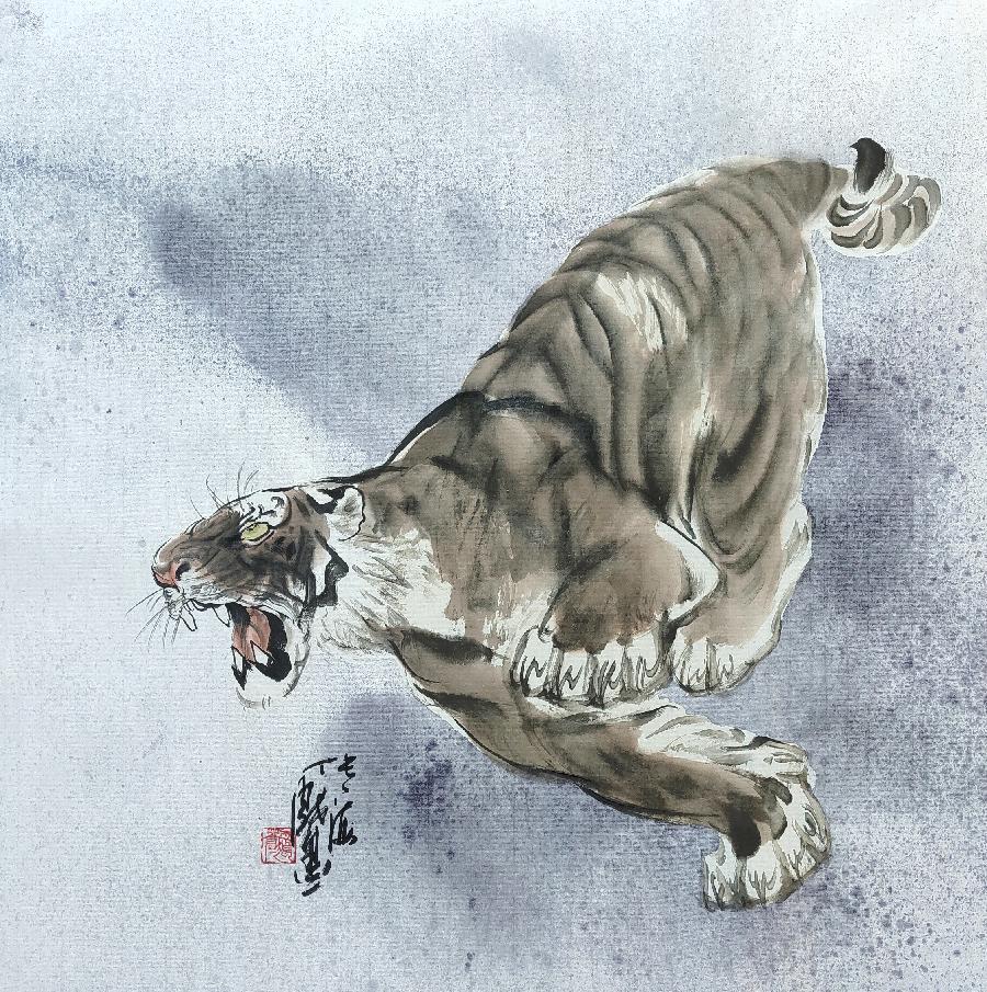 【雅诗总会】厚重苍茫写出大美意境——著名画家刘传海作品欣赏（图16）