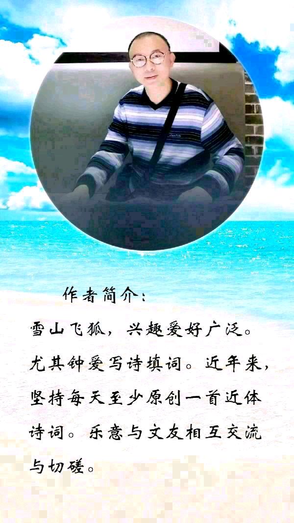 中华诗艺社黑龙江分社推介/雪山飞狐:如梦令·冬季印象(魏泰体）（图13）