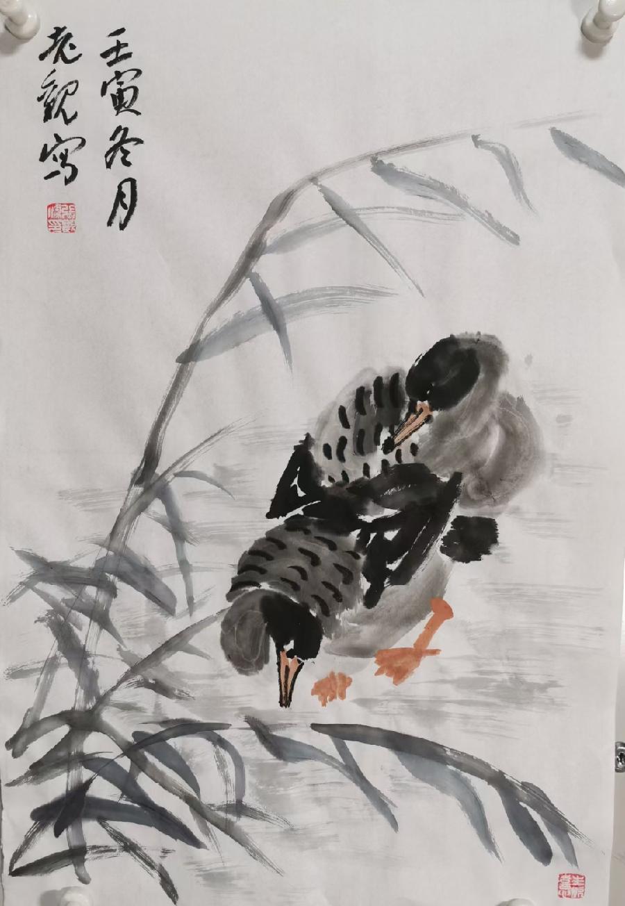【都市头条向幸福出发编辑部】第901期 张观儒先生丹青作品（之二）（图3）