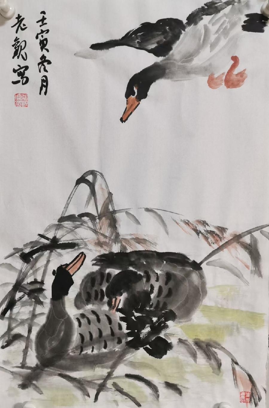 【都市头条向幸福出发编辑部】第901期 张观儒先生丹青作品（之二）（图6）