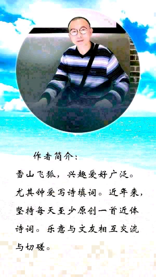 雪山飞狐:如梦令·喀纳斯冬景 (吴文英体）（图13）
