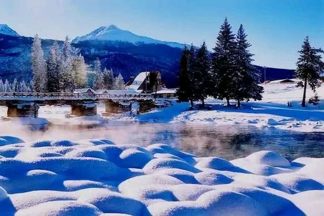 雪山飞狐:如梦令·喀纳斯冬景 (吴文英体）（图4）