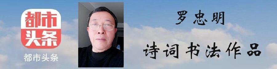 罗忠明诗词书法作品:七律·纪念毛公生日（图3）