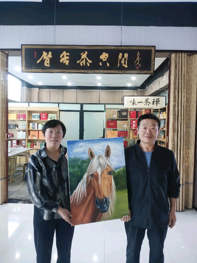 【自信自强，守正创新】—水城新秀赵静“庆元旦”个人油画展（图21）