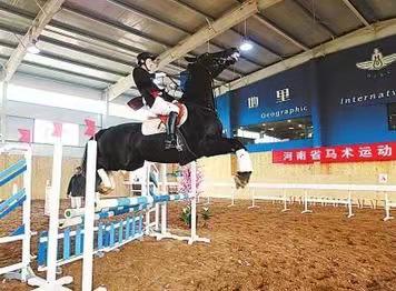 七律·中原马术贺新年 文兰云 京津沪头条（图3）