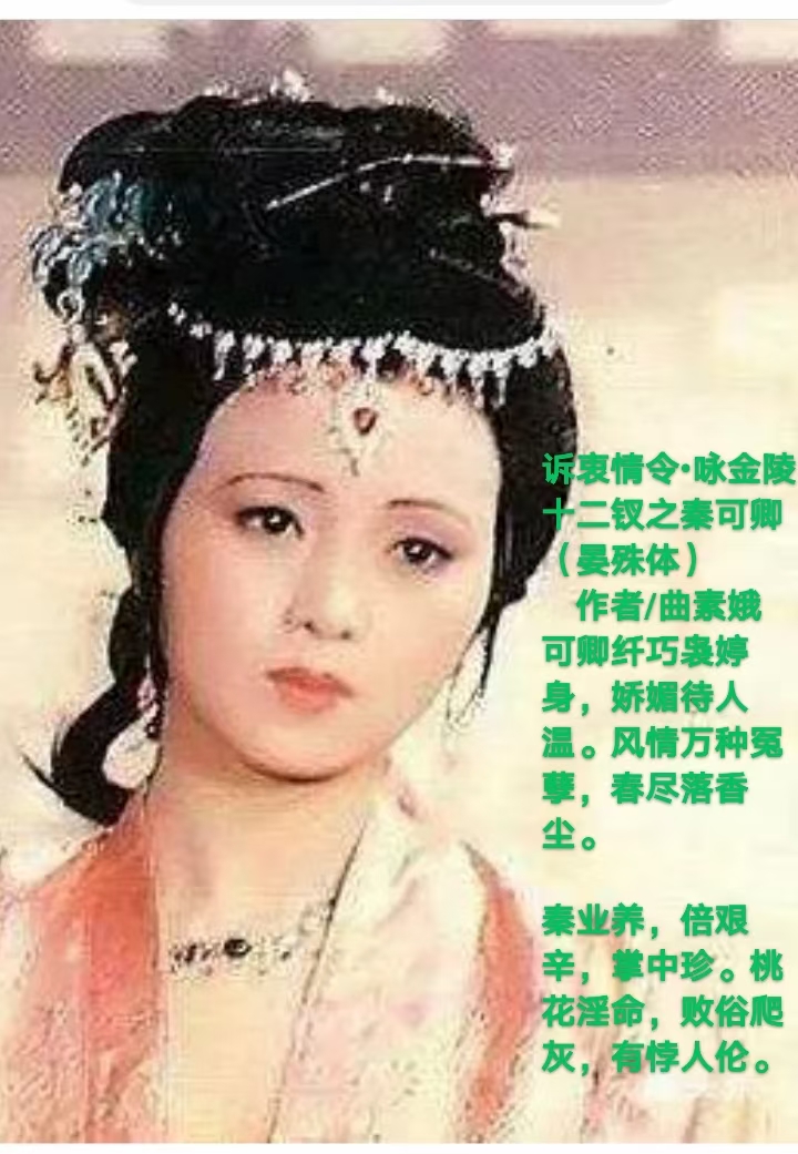 【都市头条向幸福出发编辑部】第1924期 曲素娥诗词301 咏红楼金陵十二钗（图10）