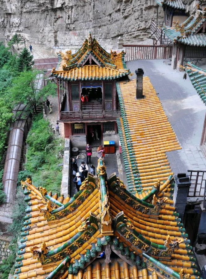 《在悬空寺下悟道》作者:杨瑞福【桃源国际诗歌集团】（图9）