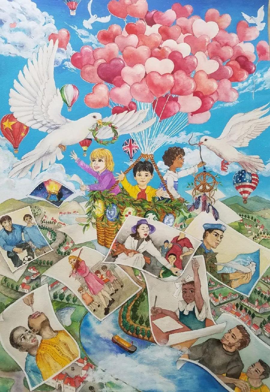 晓梅朗诵【和平大如天】作者/雷金钟（图3）