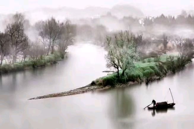 雪山飞狐:清商怨·雨天江景（晏殊体）（图4）