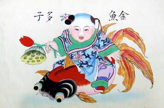 年画/作者：江枫渔火（图2）