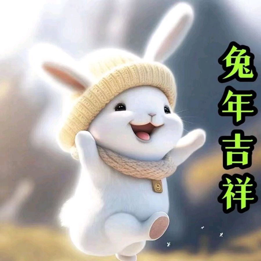 玉兔谐音吉利成语（新年祝亲友）文／春秋／18首【冰心文化传媒】（图5）