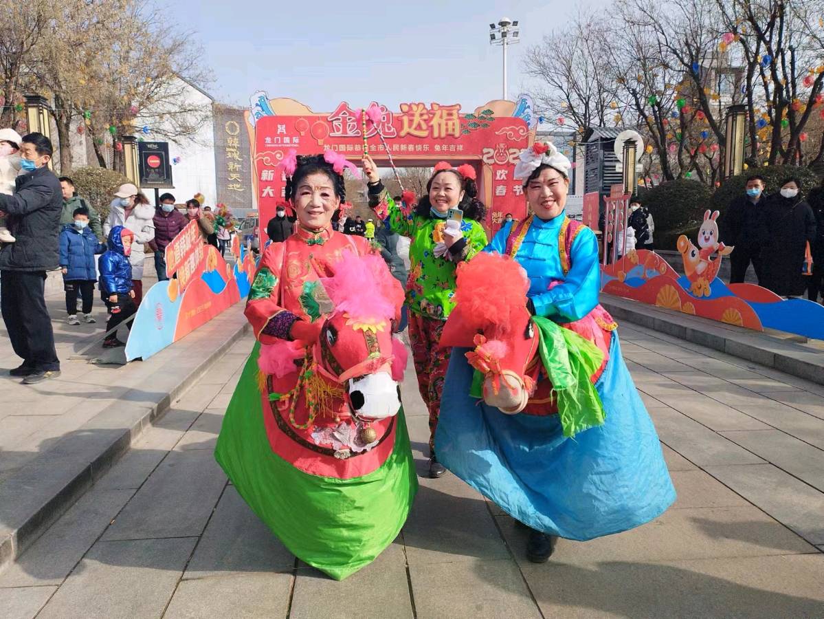 韩城古城百姓红红火火锣鼓喧天扭起秧歌过大年‖安東（图23）