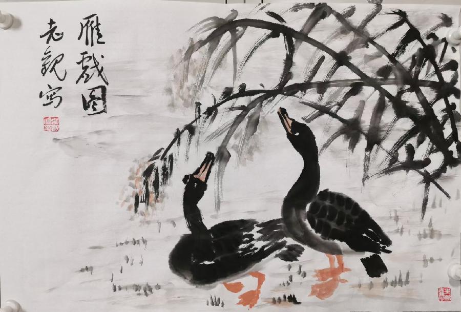 【都市头条向幸福出发编辑部】第903期 张观儒先生丹青作品（之四）（图4）