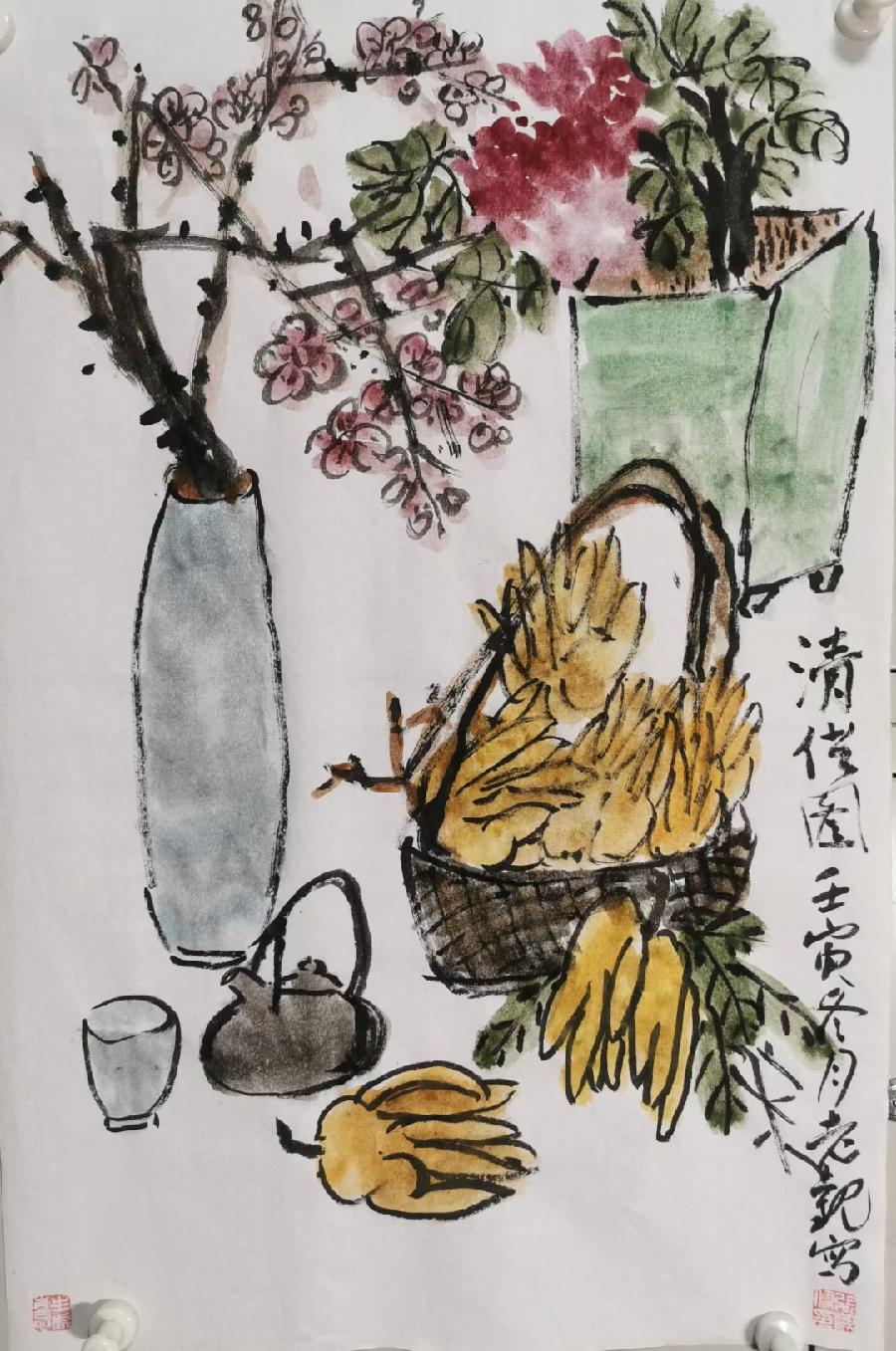 【都市头条向幸福出发编辑部】第2786期 张观儒先生丹青作品（十四）（图4）