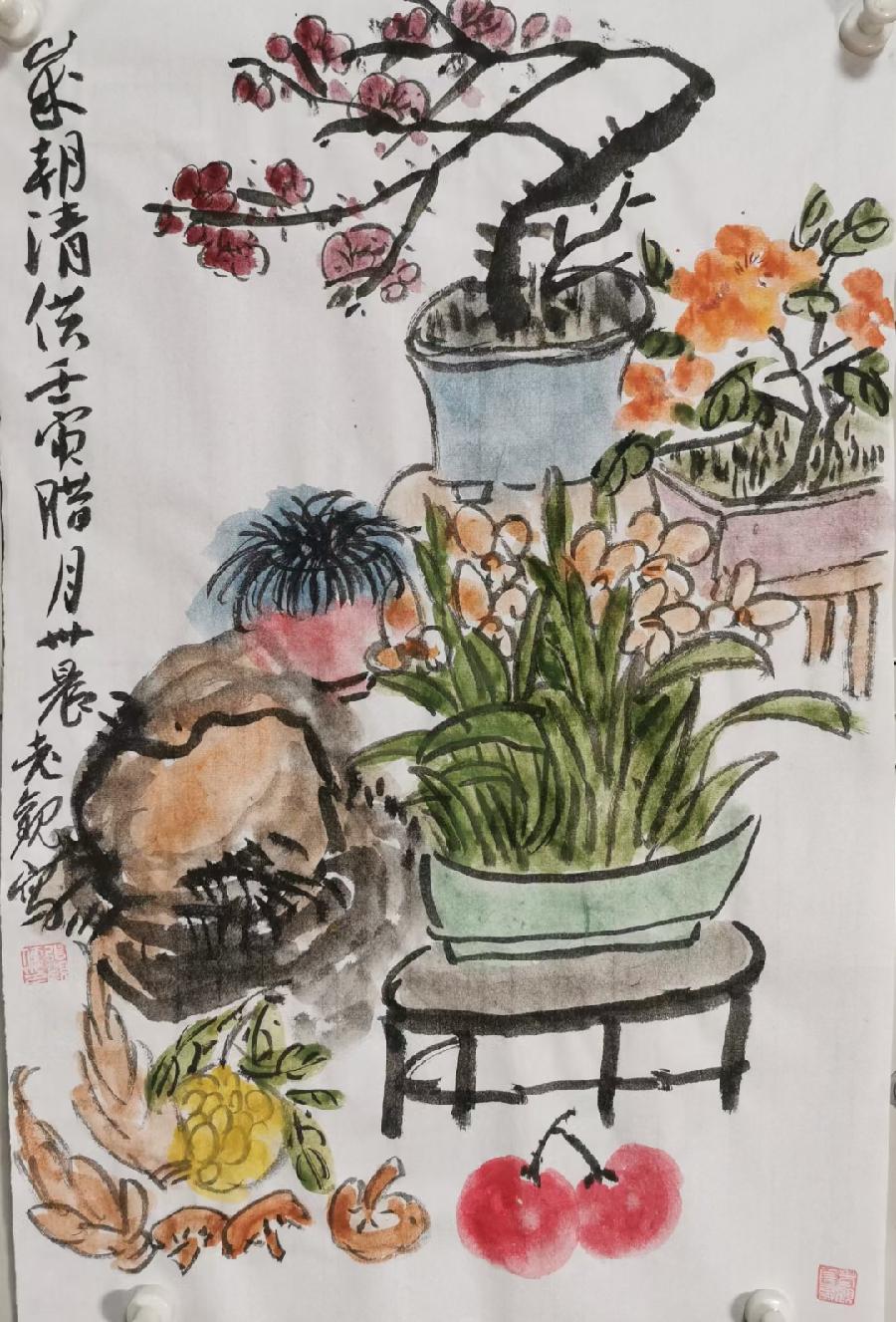 【都市头条向幸福出发编辑部】第2786期 张观儒先生丹青作品（十四）（图3）