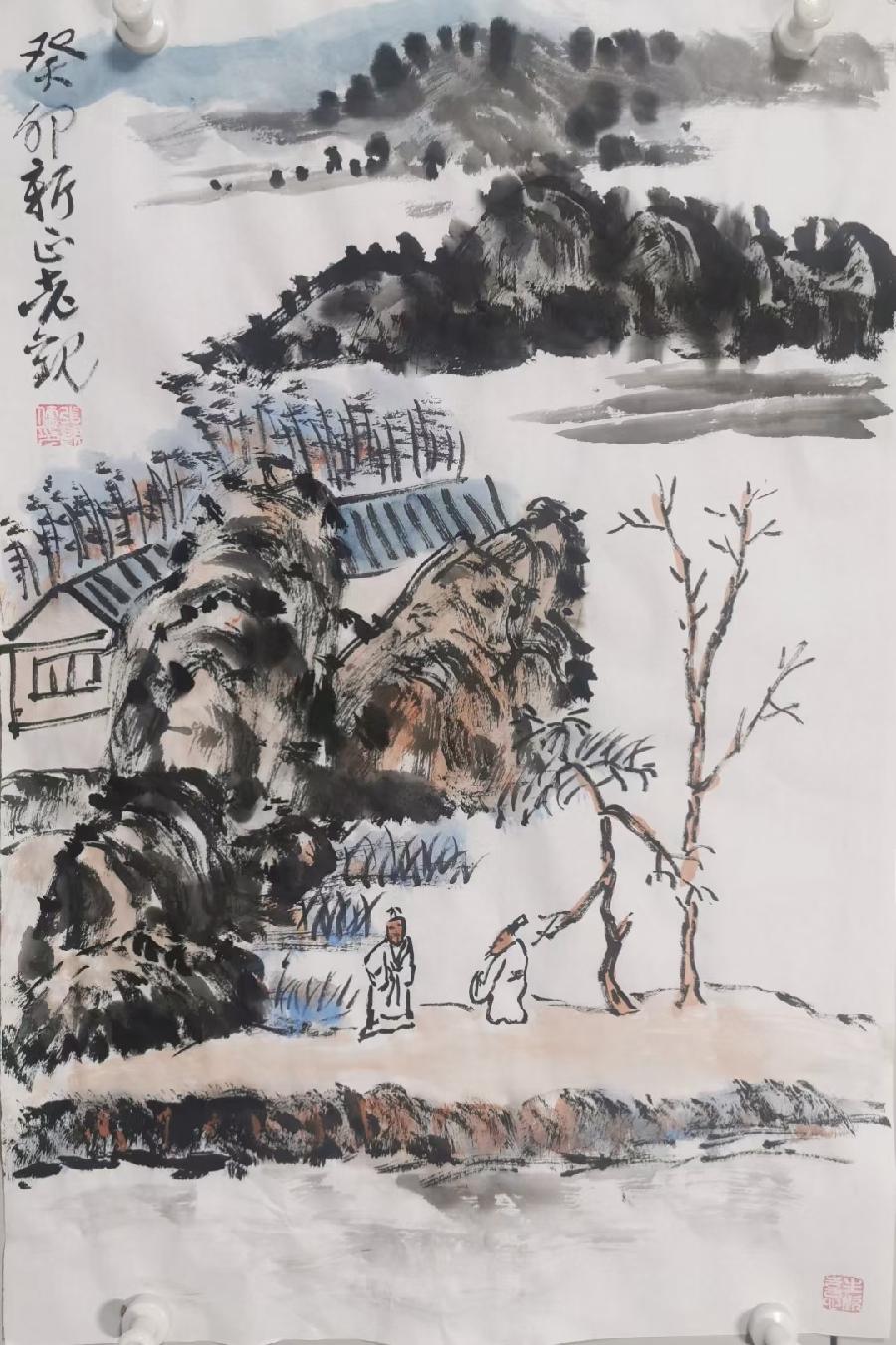 【都市头条向幸福出发编辑部】第2786期 张观儒先生丹青作品（十四）（图8）