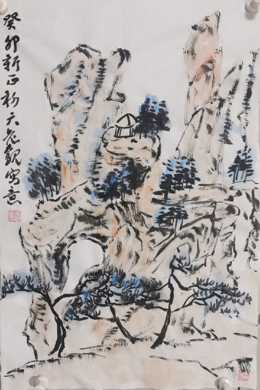 【都市头条向幸福出发编辑部】第2787期 张观儒先生丹青作品（十五）