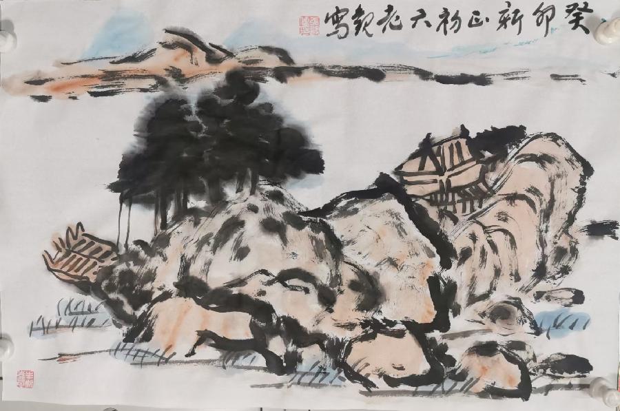 【都市头条向幸福出发编辑部】第2787期 张观儒先生丹青作品（十五）（图8）