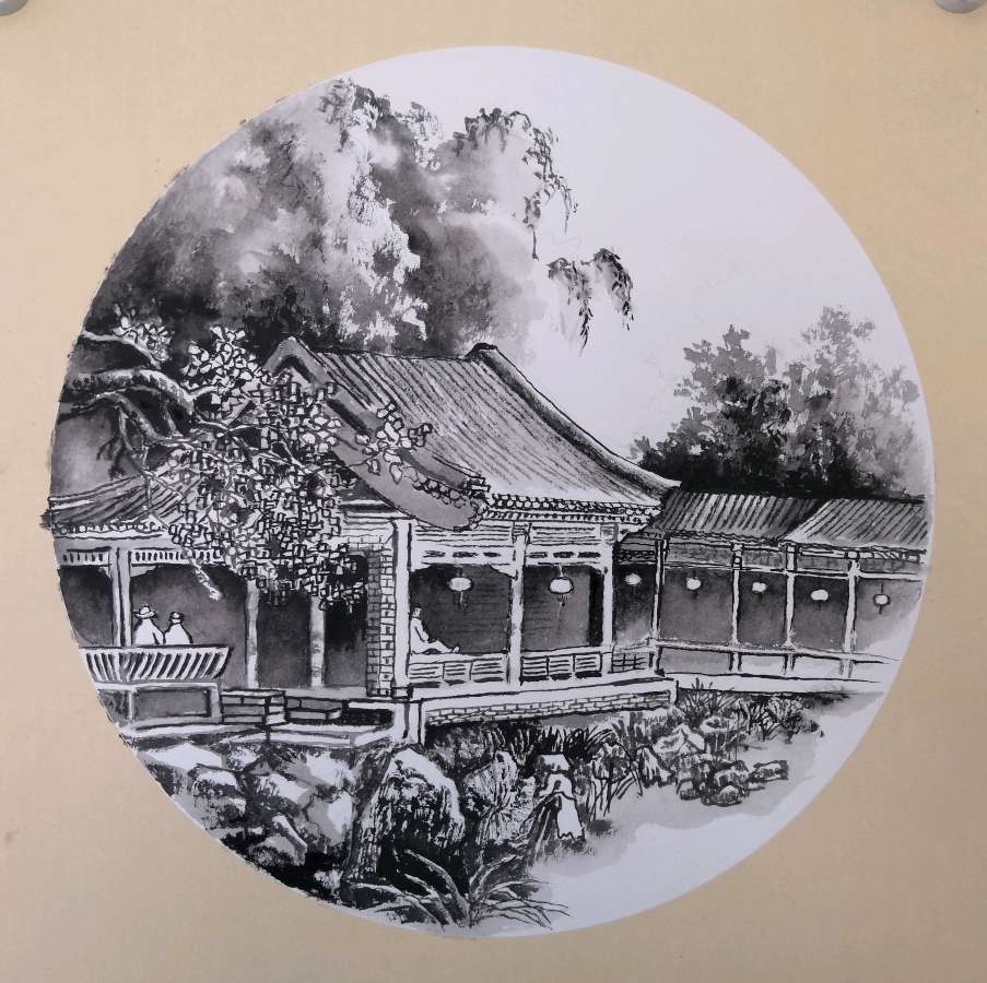 【蓝天诗社】229期 《立春 元宵节》 特刊 特邀顾问：夏皓 ； 特邀画家：范嘉桓（图10）