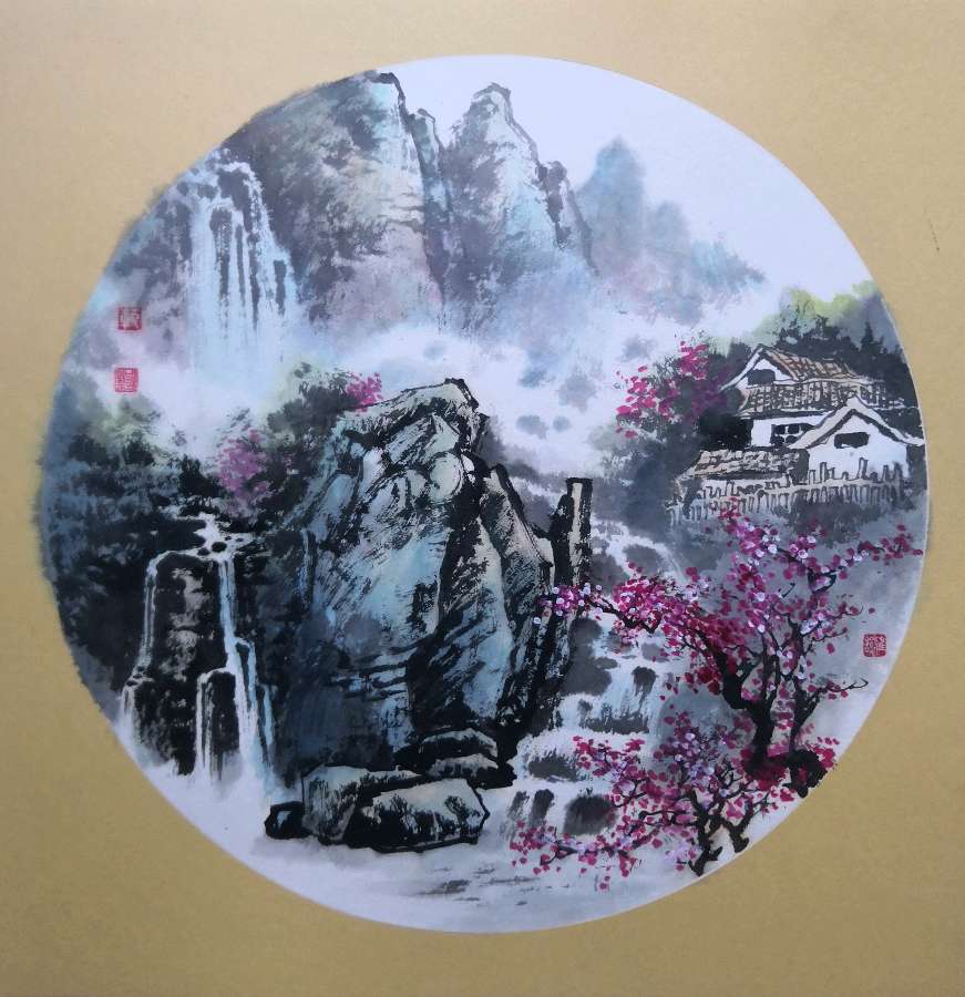 【蓝天诗社】229期 《立春 元宵节》 特刊 特邀顾问：夏皓 ； 特邀画家：范嘉桓（图12）