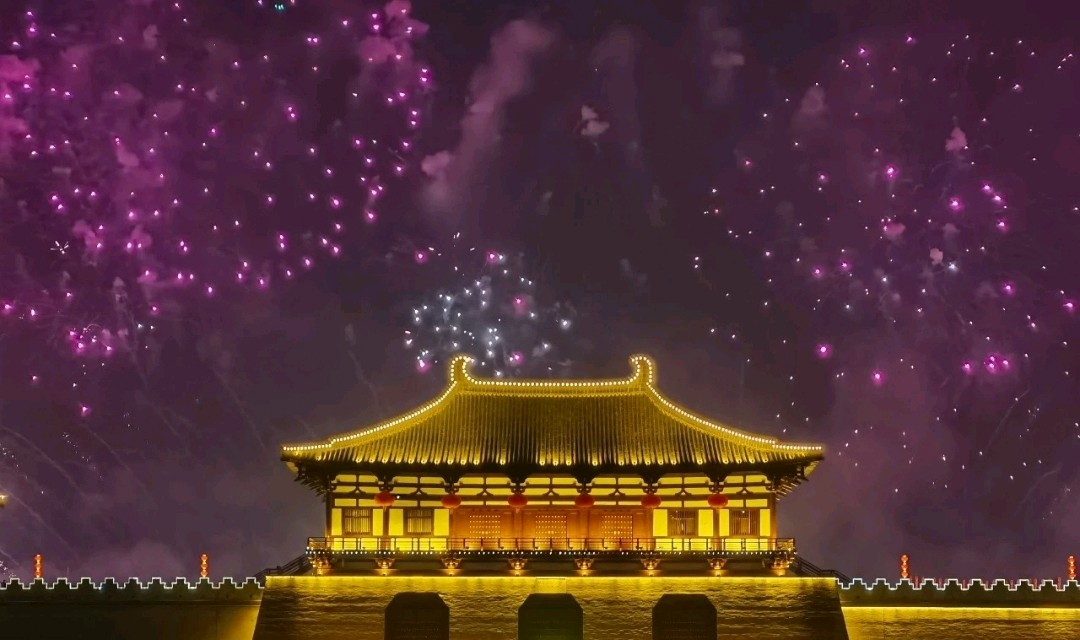 洛阳孟津共度元夕焰火春月夜 原作/梁立锋（图21）