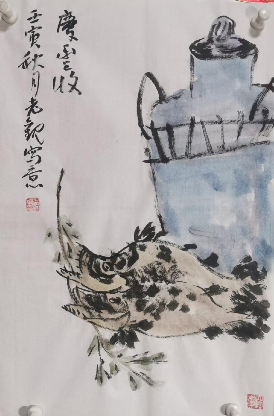【都市头条向幸福出发编辑部】第3099期 张观儒先生丹青作品（卅）（图3）
