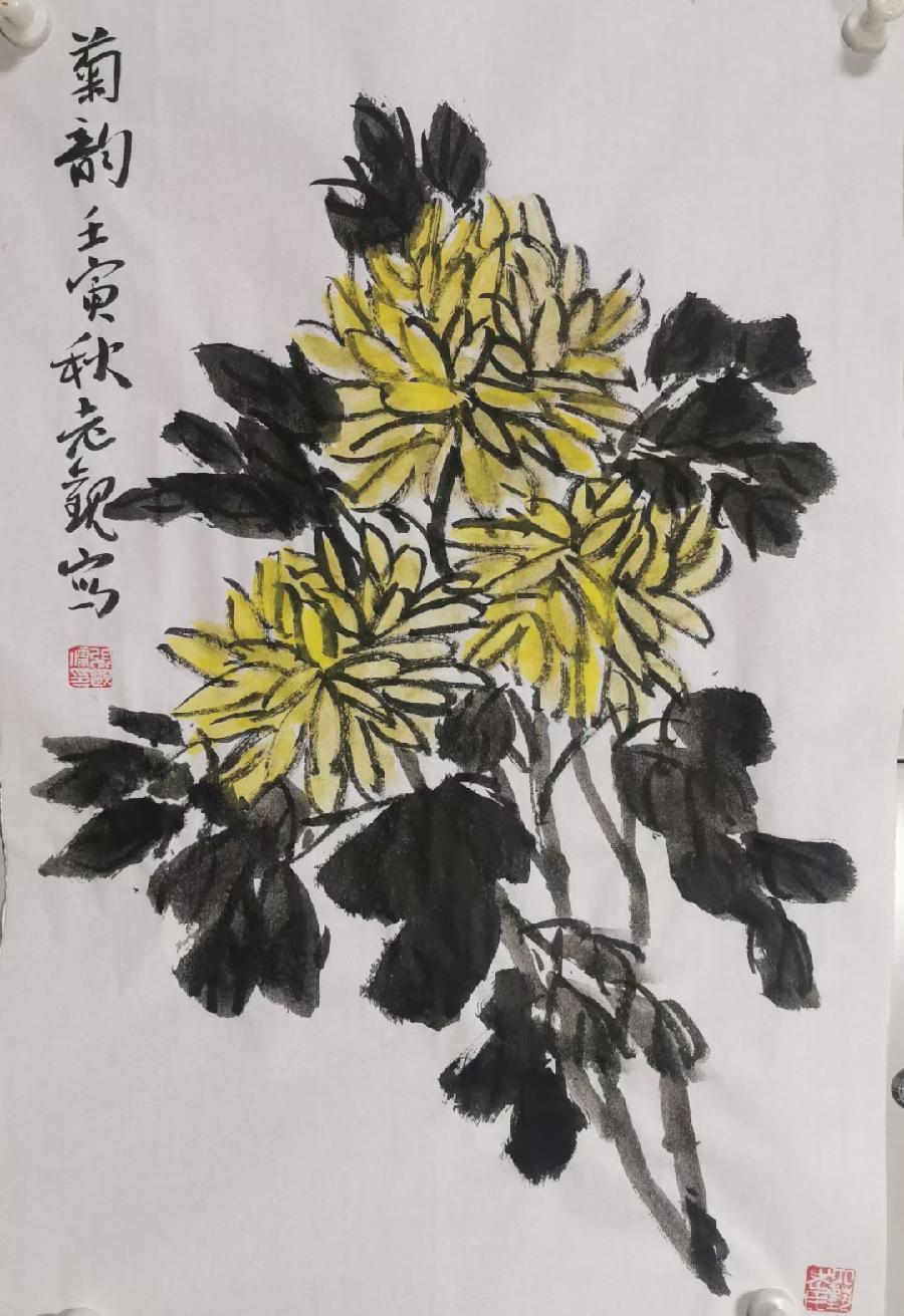 【都市头条向幸福出发编辑部】第3099期 张观儒先生丹青作品（卅）（图7）